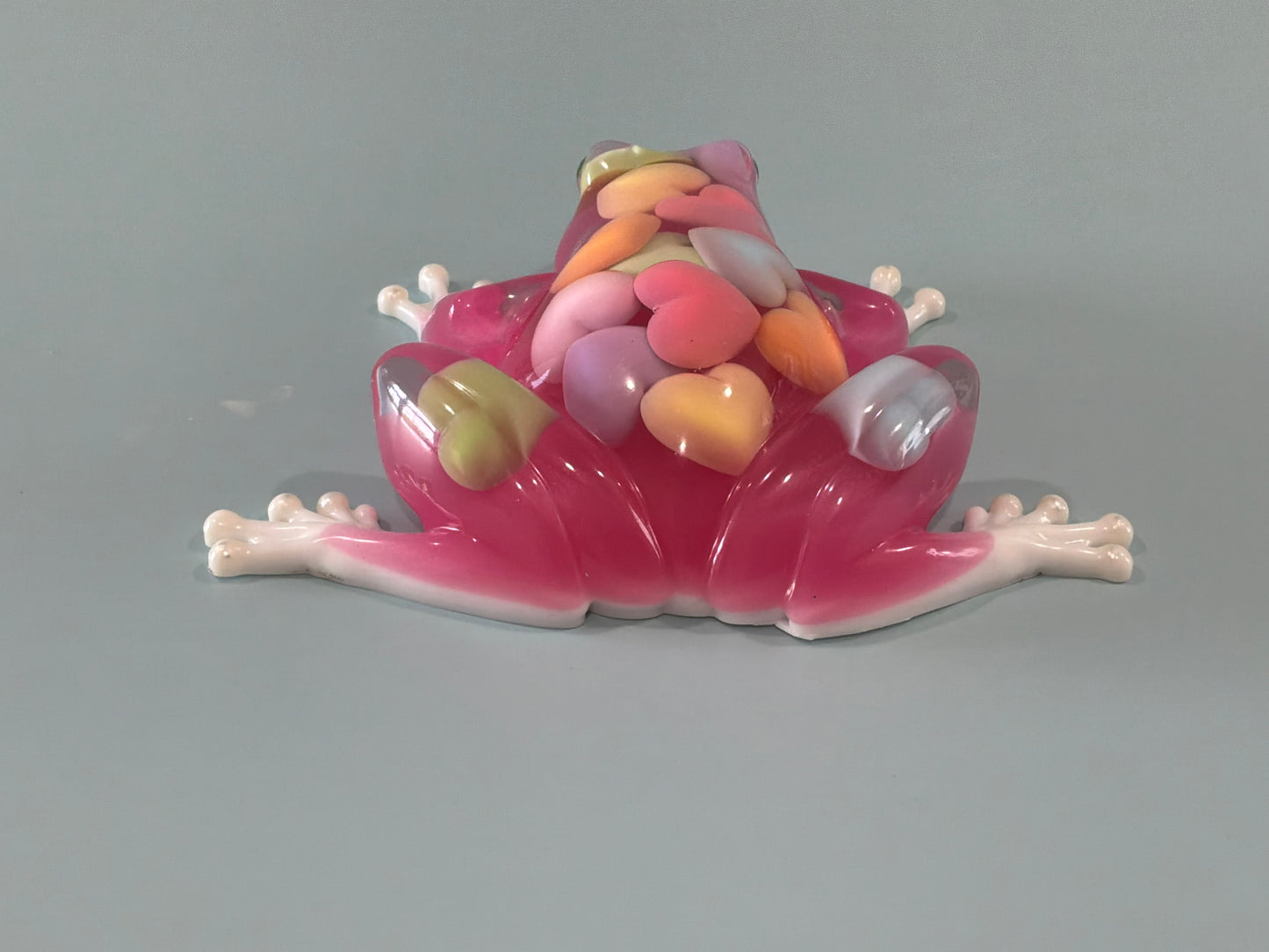 Acrylic Resin Art Frog | Decorative Paperweight