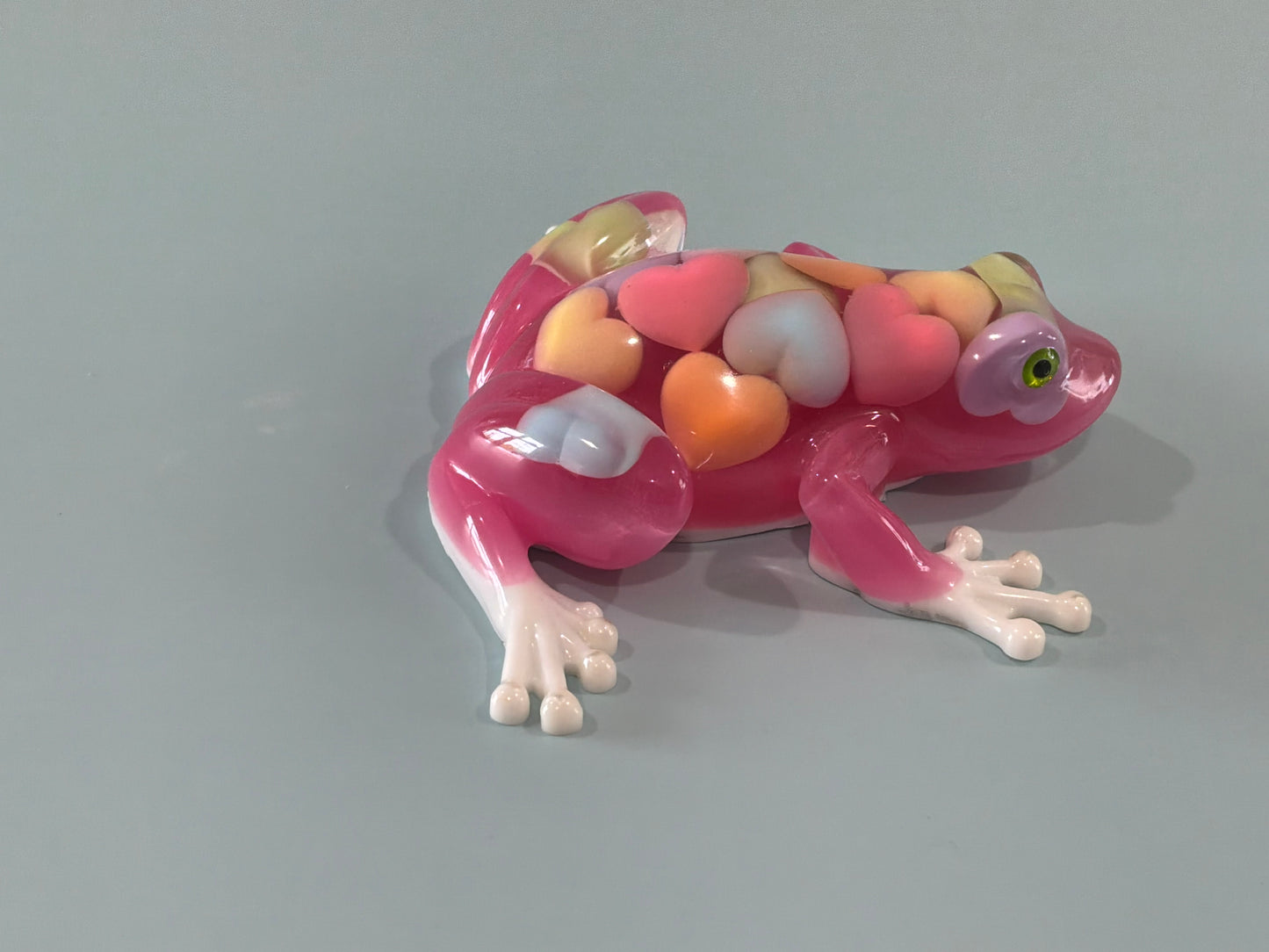 Acrylic Resin Art Frog | Decorative Paperweight