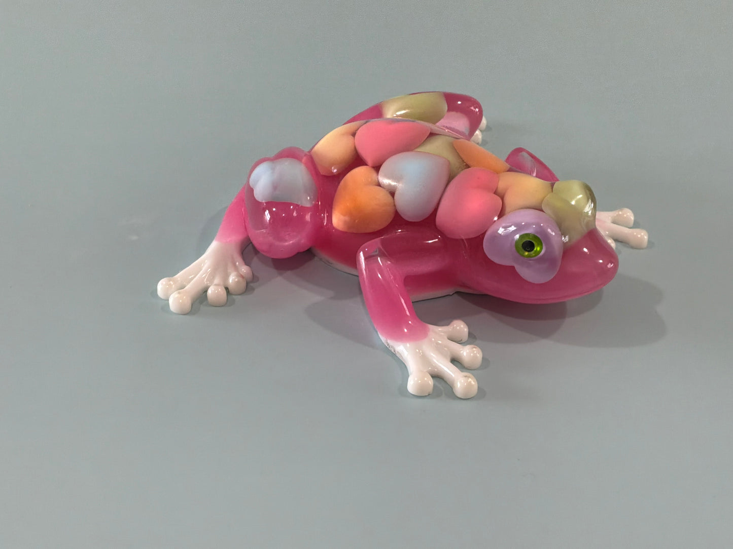 Acrylic Resin Art Frog | Decorative Paperweight