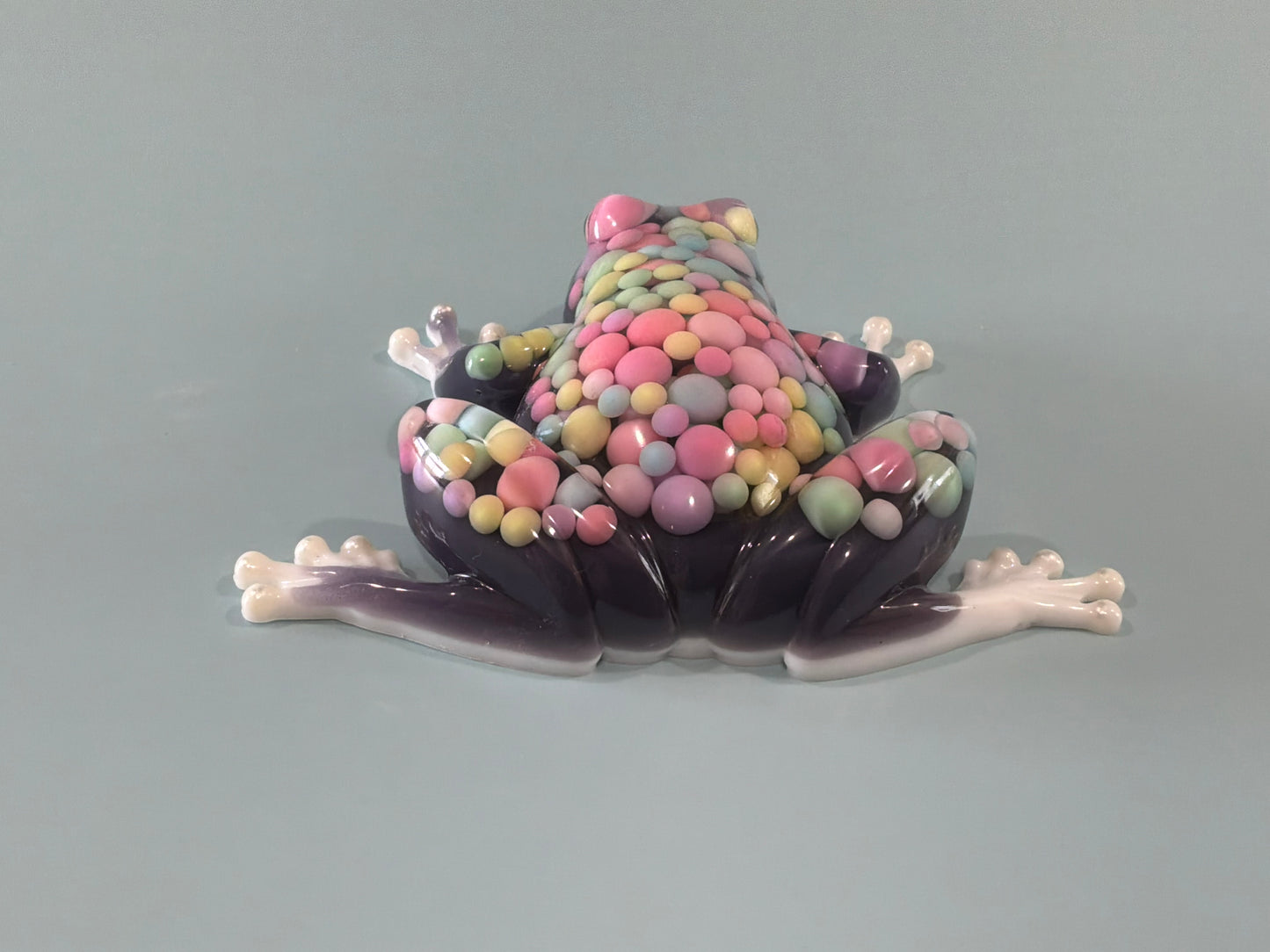 Acrylic Resin Art Frog | Decorative Paperweight