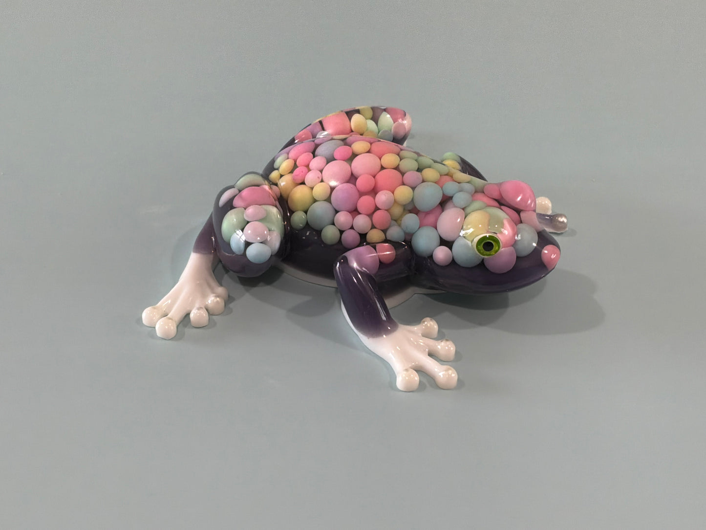 Acrylic Resin Art Frog | Decorative Paperweight