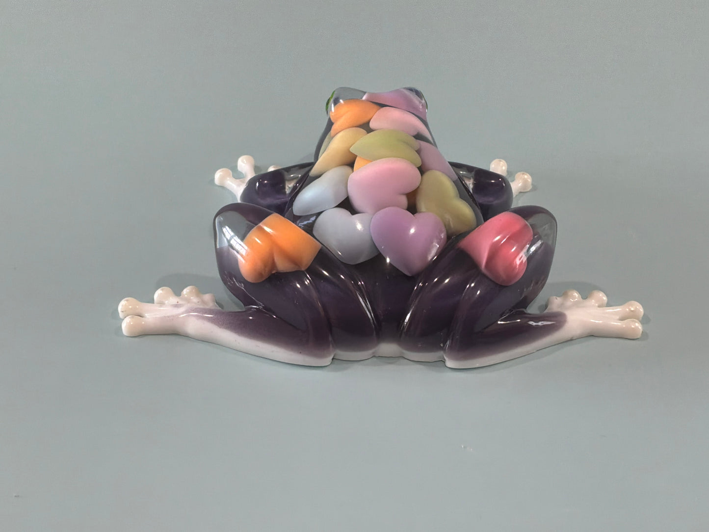 Acrylic Resin Art Frog | Decorative Paperweight