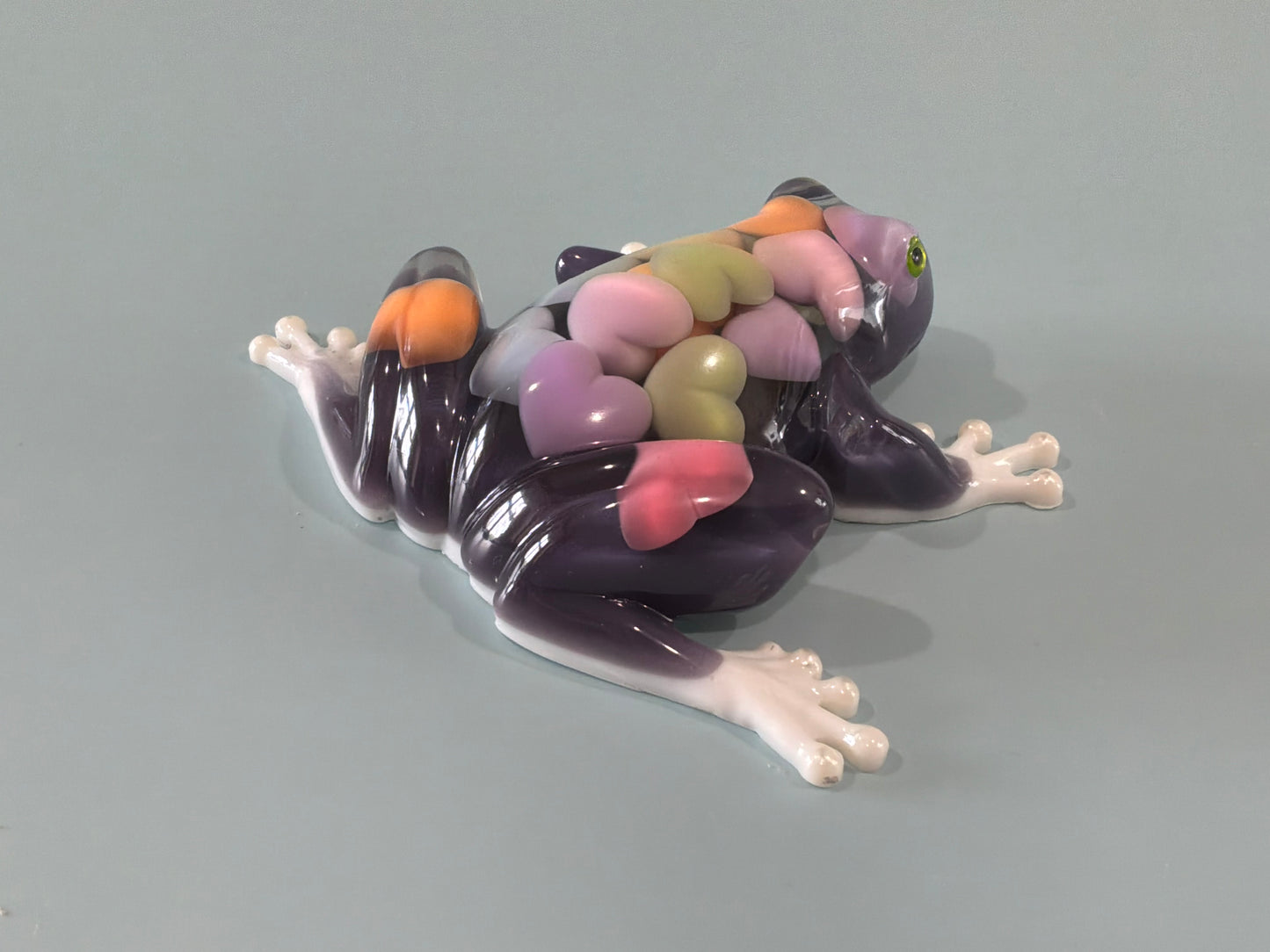 Acrylic Resin Art Frog | Decorative Paperweight