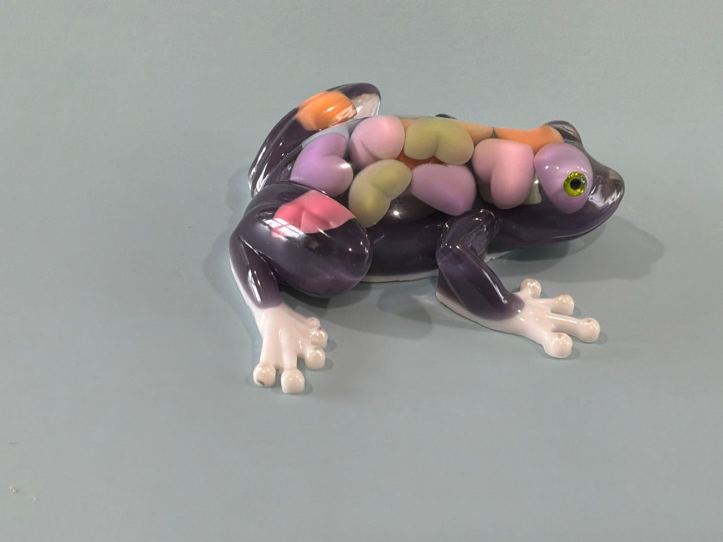 Acrylic Resin Art Frog | Decorative Paperweight