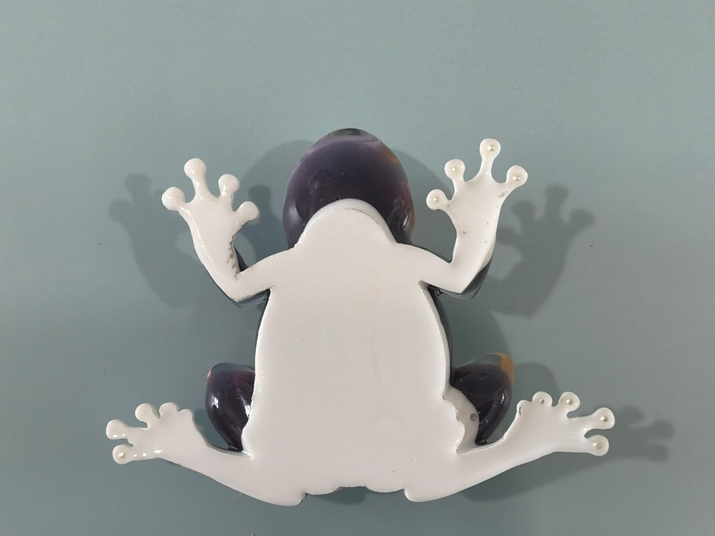 Acrylic Resin Art Frog | Decorative Paperweight