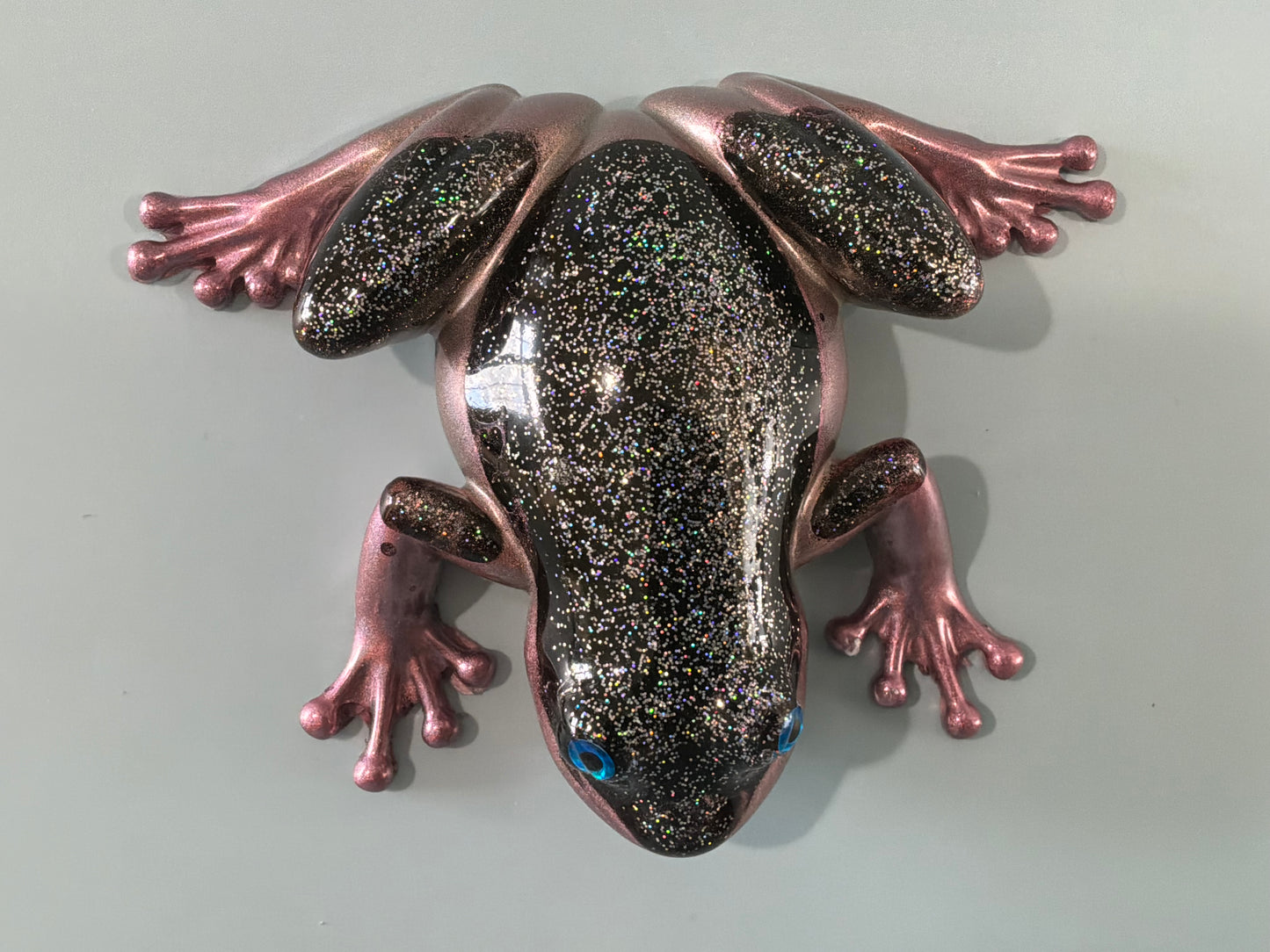 Acrylic Resin Art Frog | Decorative Paperweight