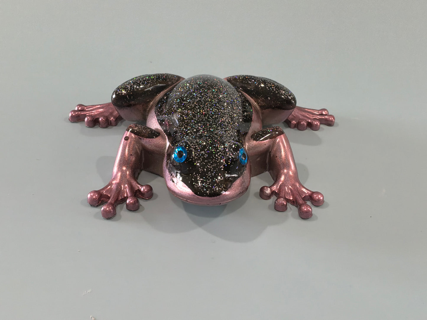 Acrylic Resin Art Frog | Decorative Paperweight