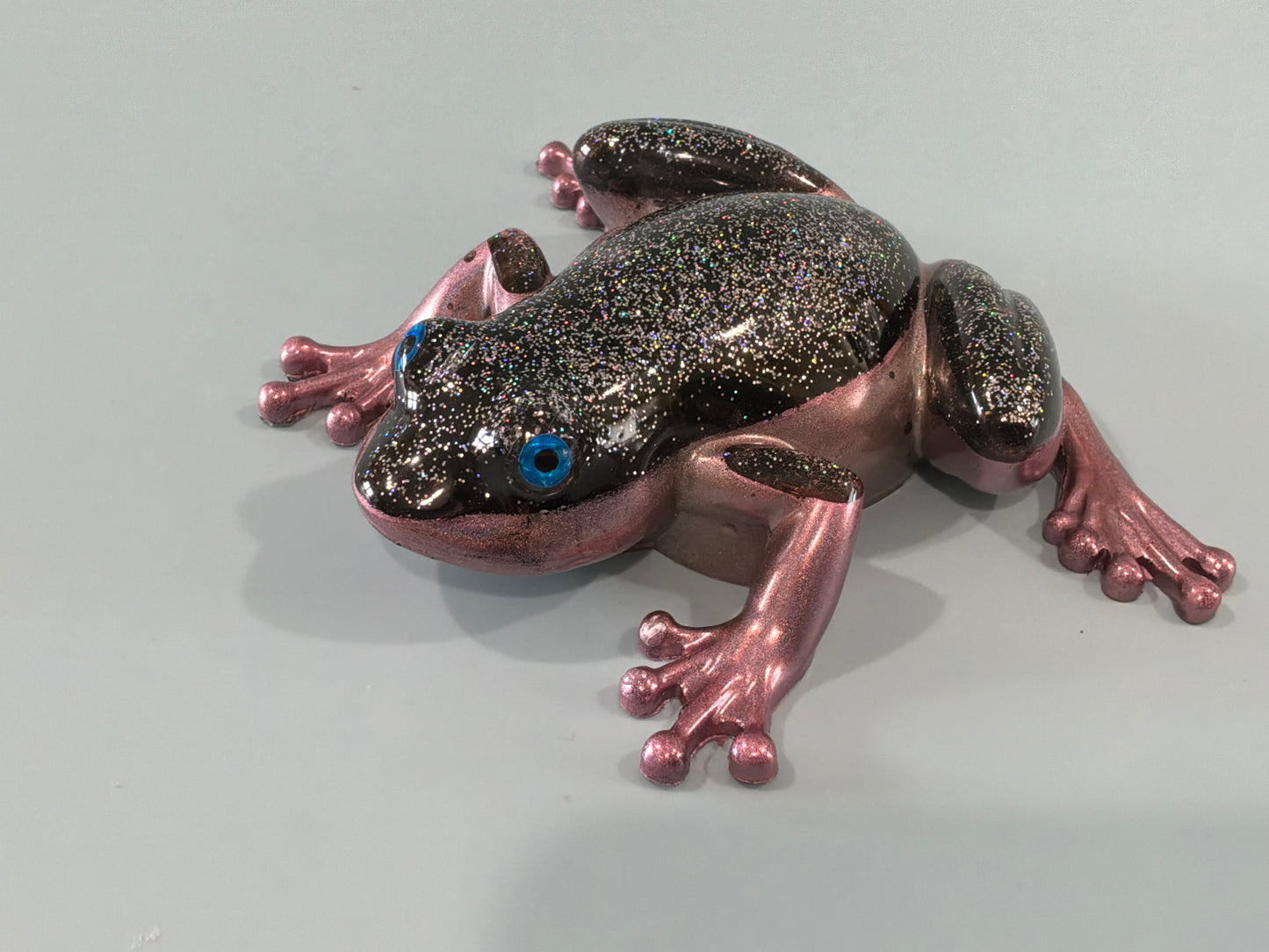 Acrylic Resin Art Frog | Decorative Paperweight