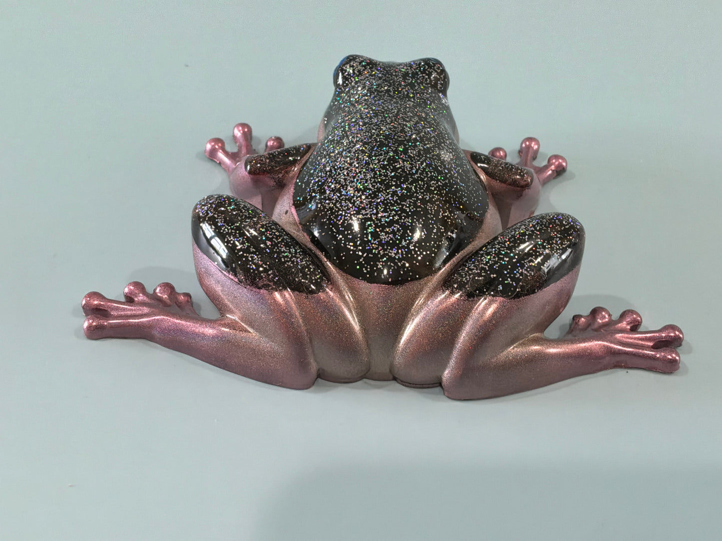 Acrylic Resin Art Frog | Decorative Paperweight