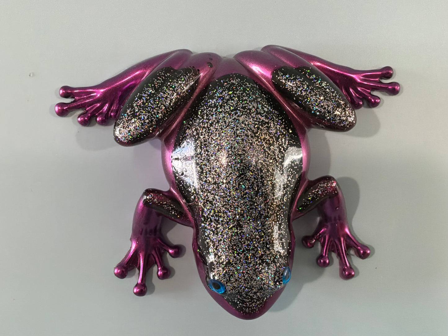 Acrylic Resin Art Frog | Decorative Paperweight