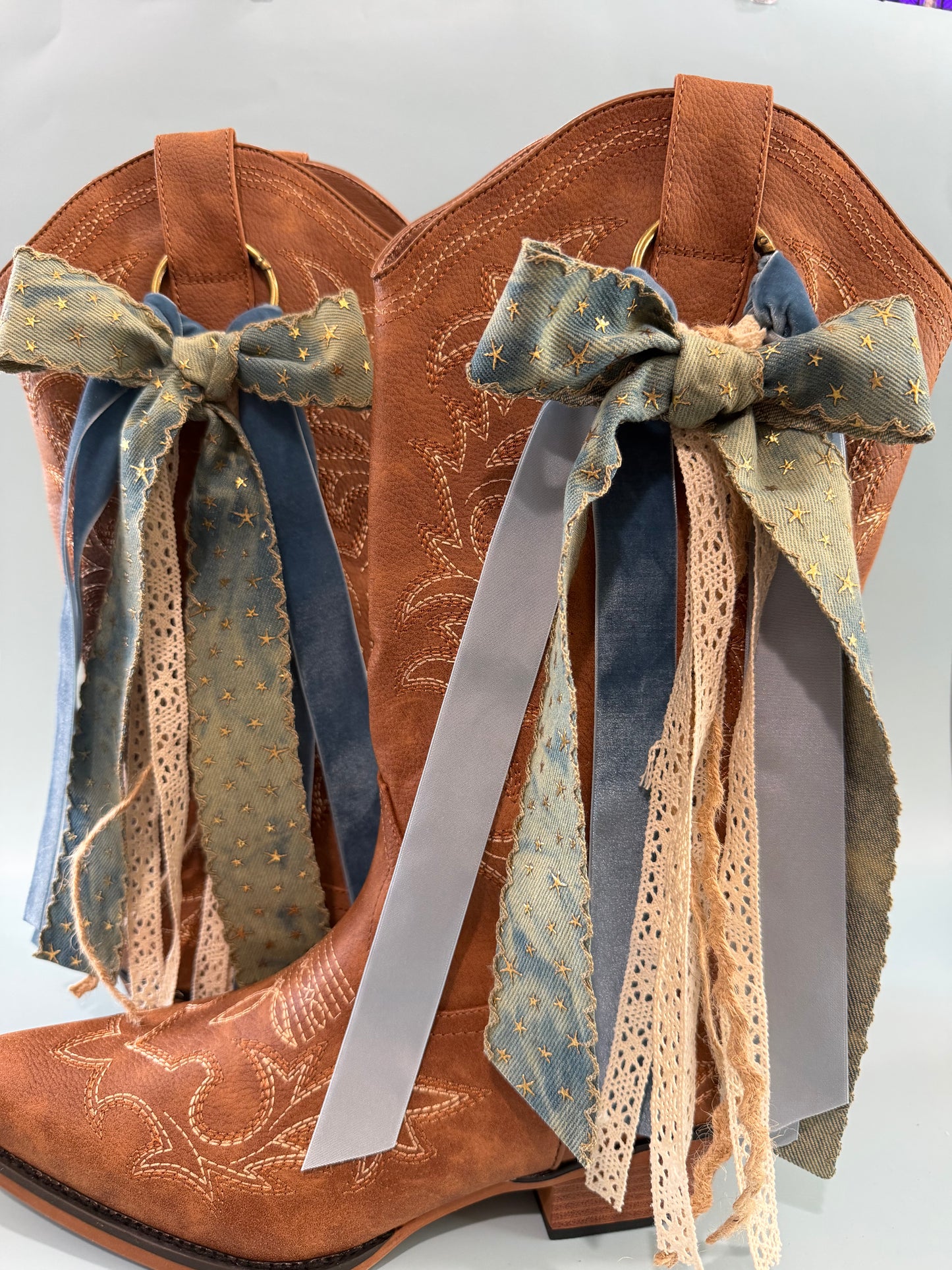 Boot Bows, Festival Concert Wear, Western Boot Accessory