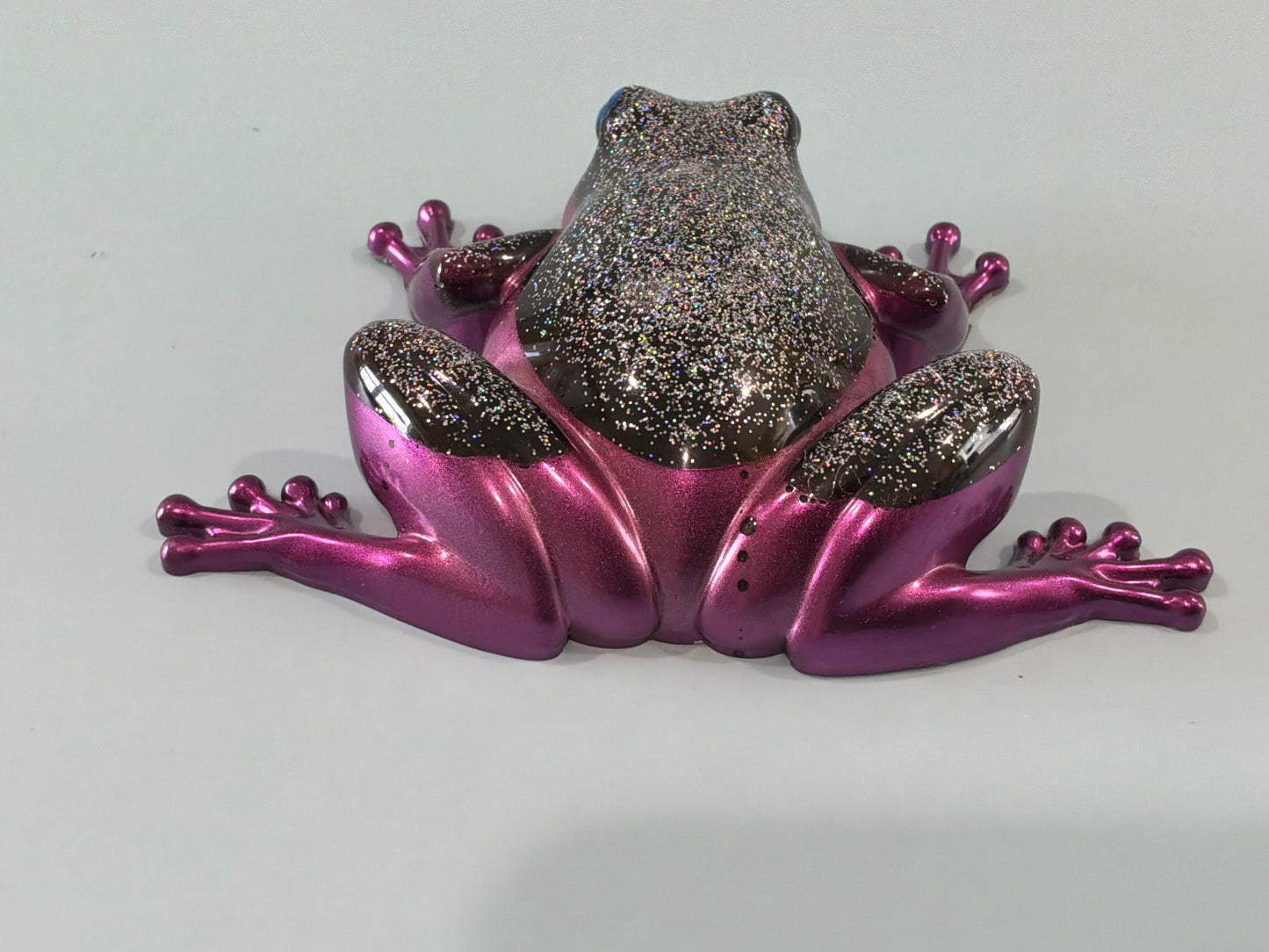 Acrylic Resin Art Frog | Decorative Paperweight