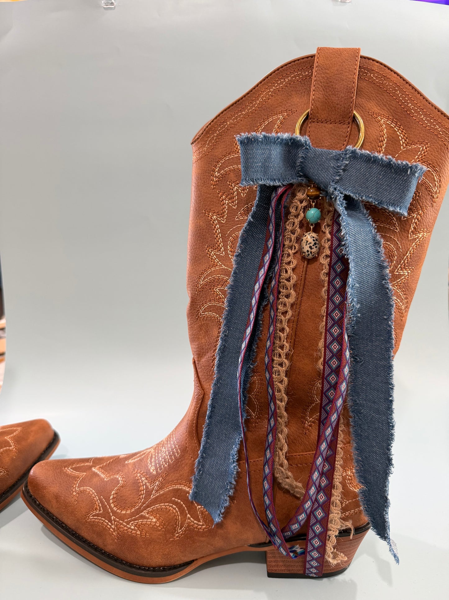Boot Bows, Festival Concert Wear, Western Boot Accessory