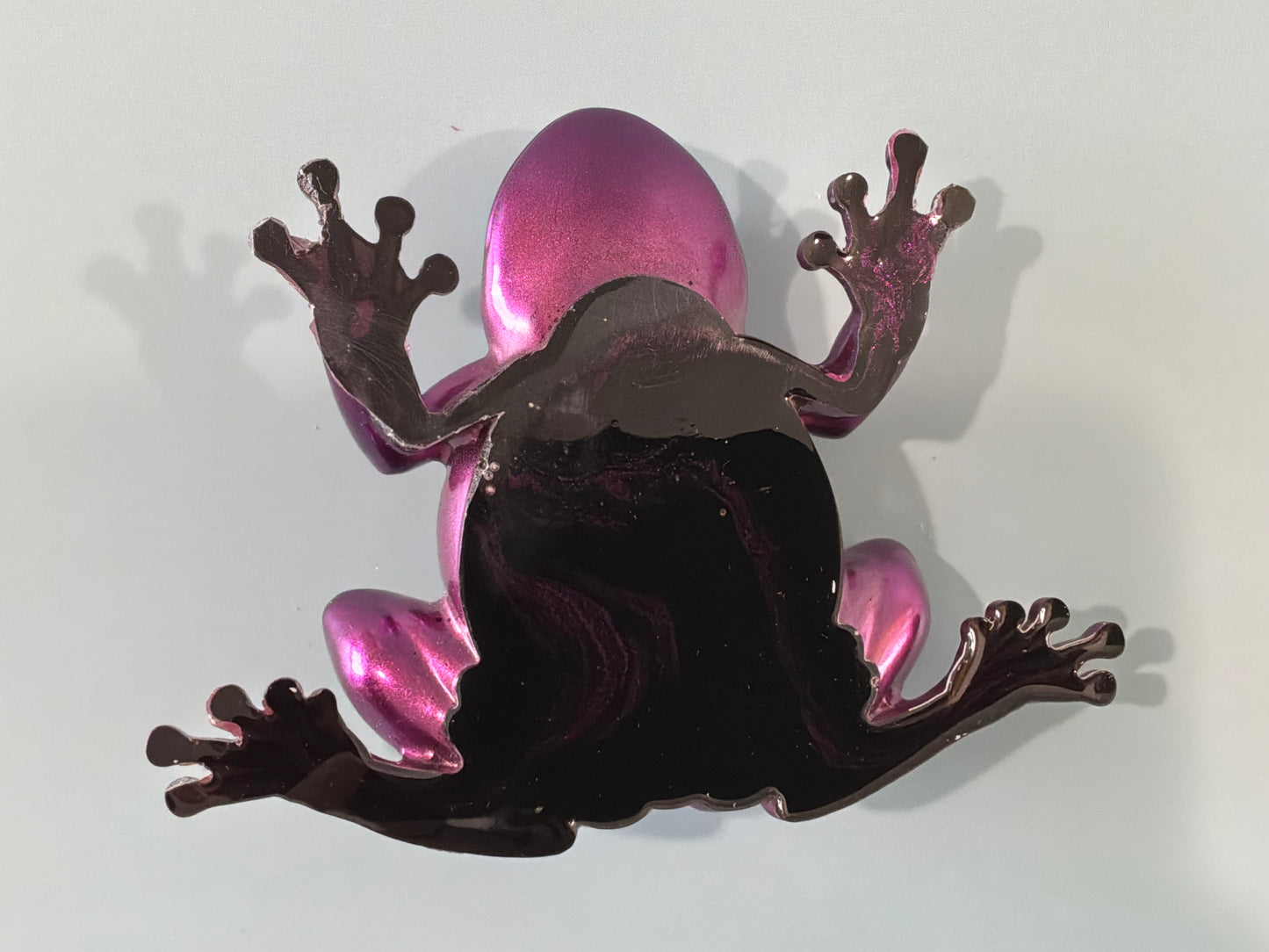 Acrylic Resin Art Frog | Decorative Paperweight
