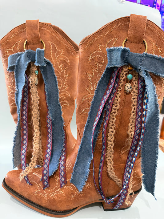Boot Bows, Festival Concert Wear, Western Boot Accessory