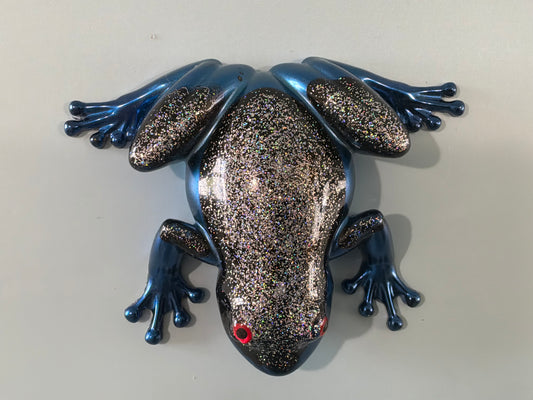 Acrylic Resin Art Frog | Decorative Paperweight