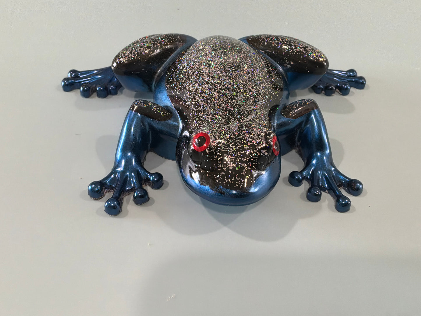 Acrylic Resin Art Frog | Decorative Paperweight