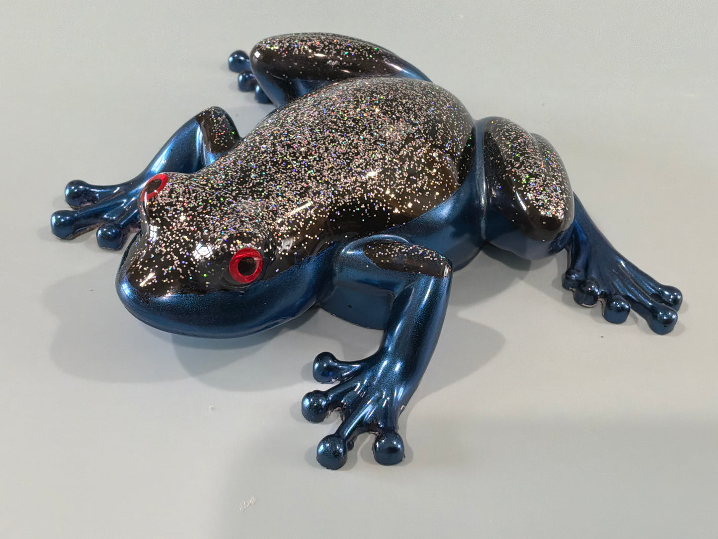Acrylic Resin Art Frog | Decorative Paperweight