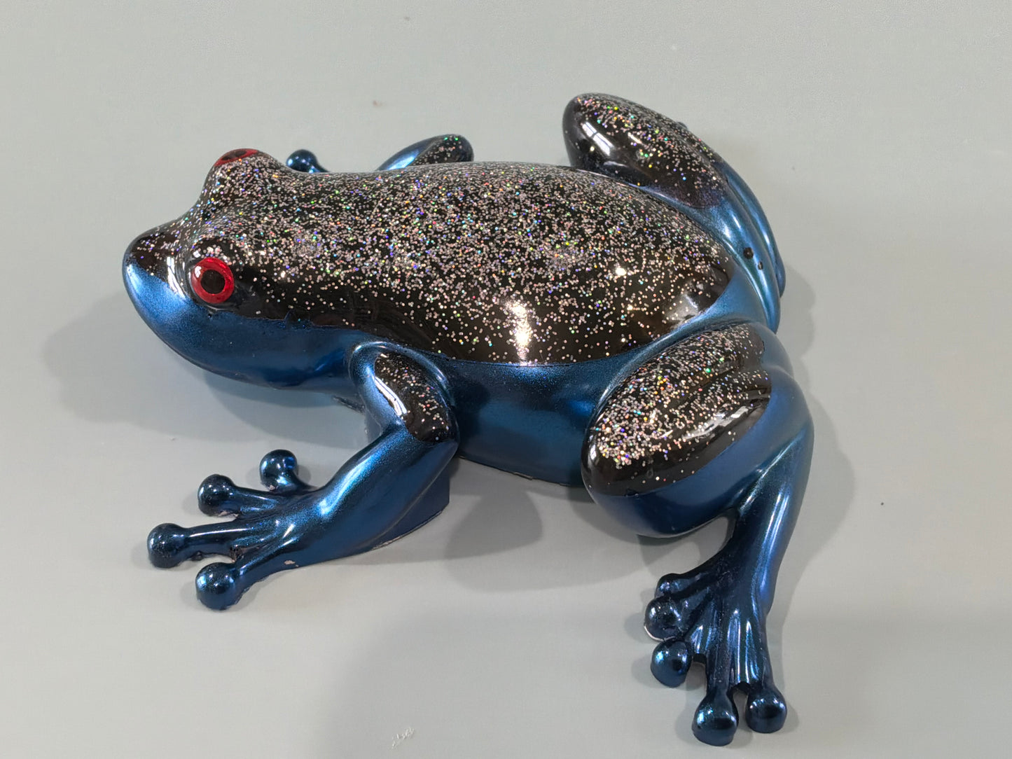 Acrylic Resin Art Frog | Decorative Paperweight