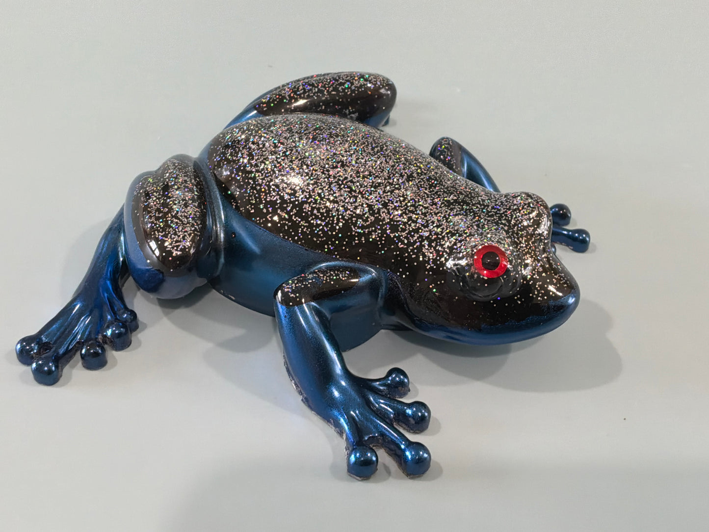Acrylic Resin Art Frog | Decorative Paperweight