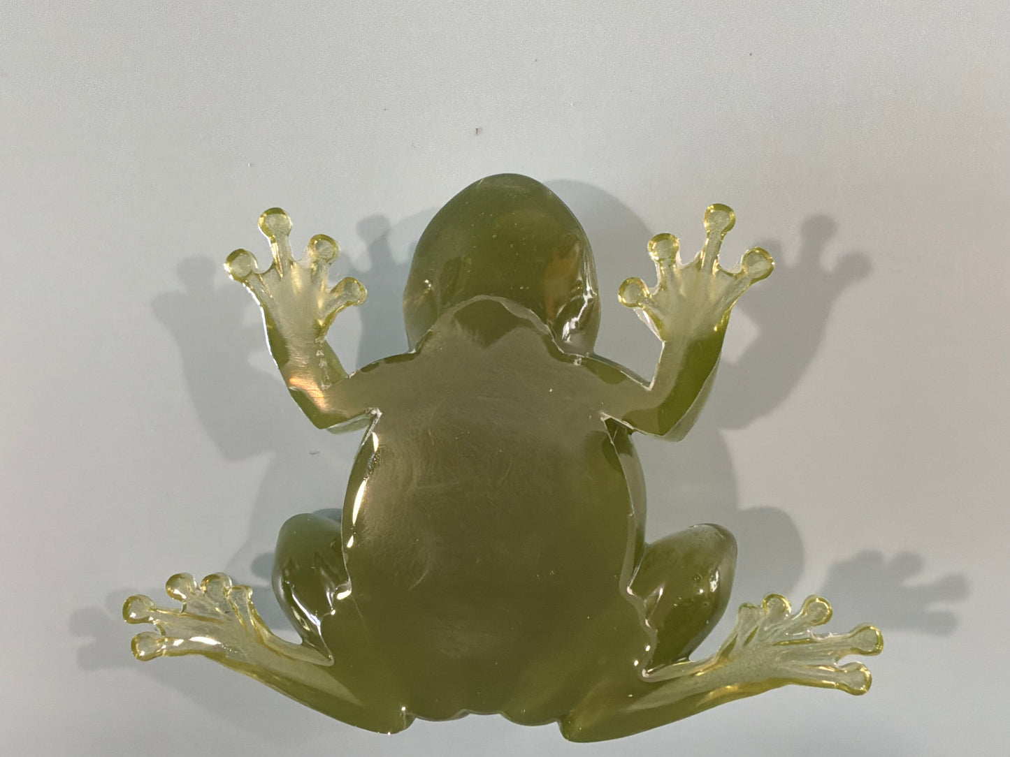 Acrylic Resin Art Frog | Decorative Paperweight