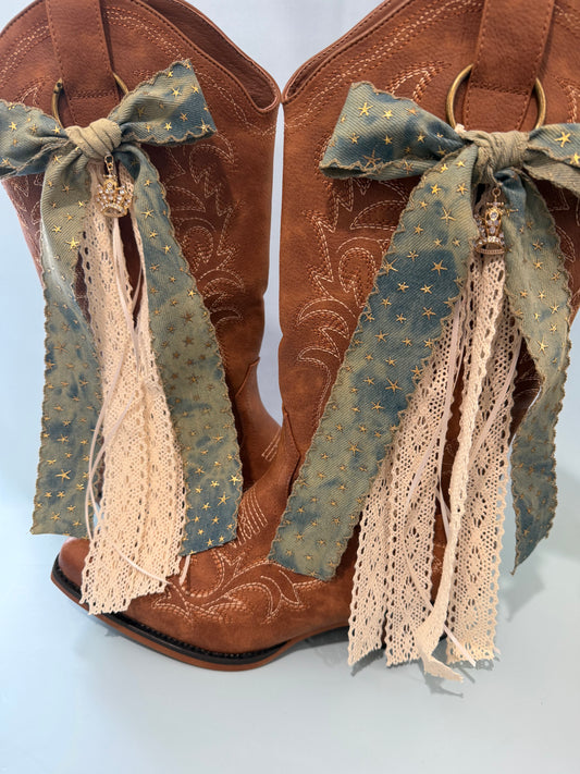Boot Bows, Festival Concert Wear, Western Boot Accessories