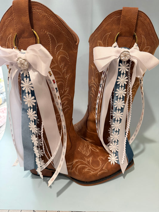 Boot Bows, Festival Concert Wear, Western Boot Accessory