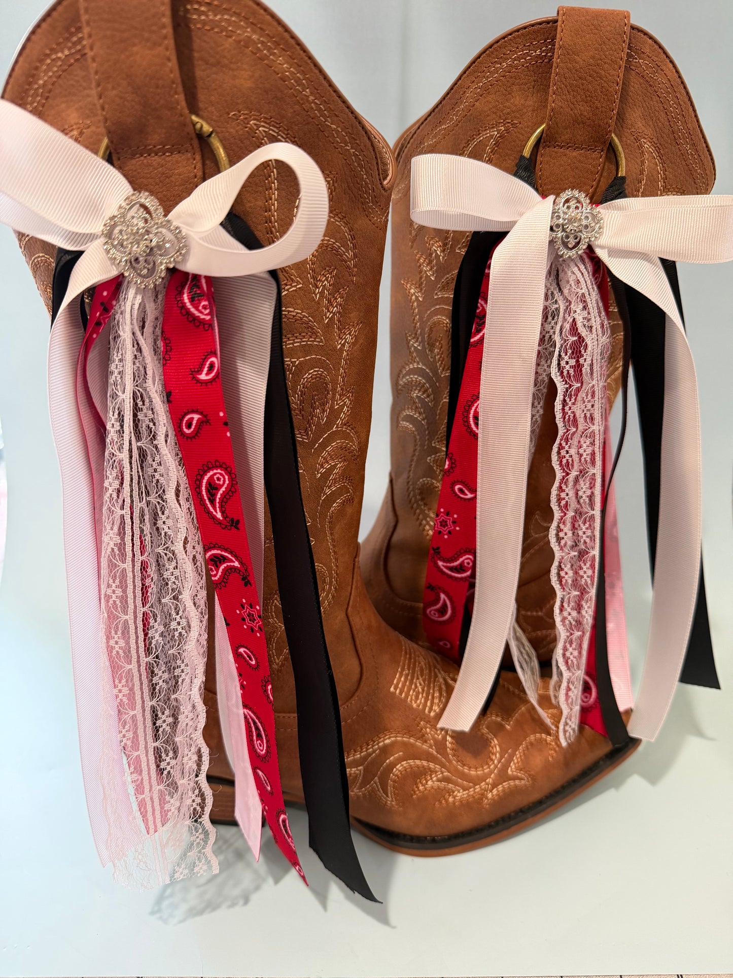 Boot Bows, Festival Concert Wear, Western Boot Accessory