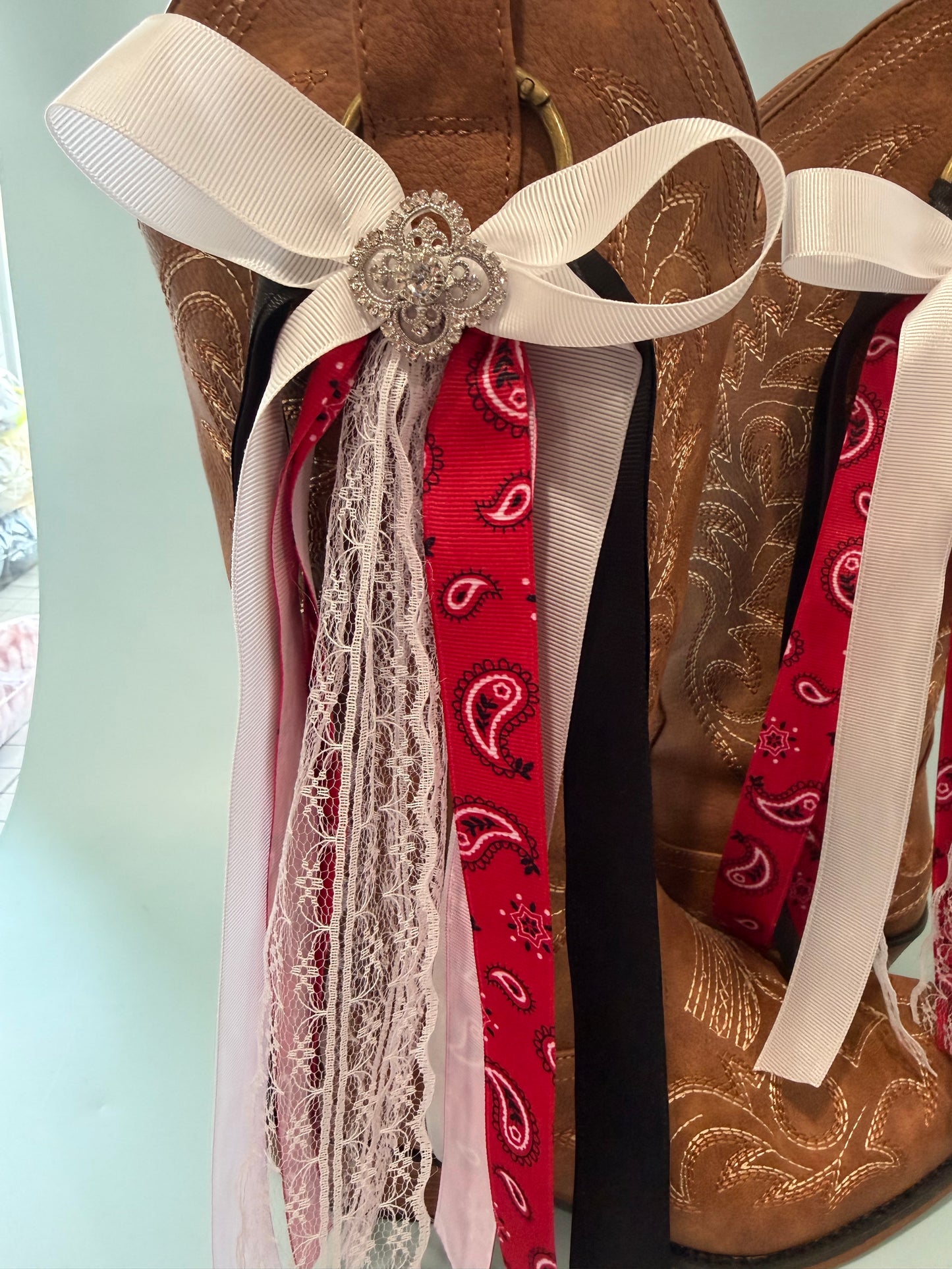Boot Bows, Festival Concert Wear, Western Boot Accessory