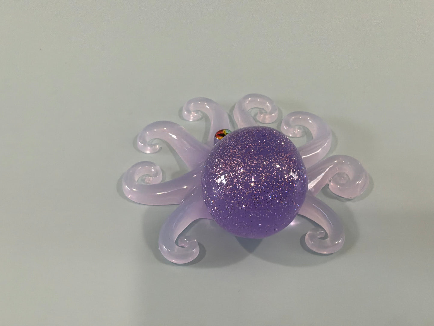 Acrylic Resin Octopus Figurine | Cute Paperweight | Shelfsitter