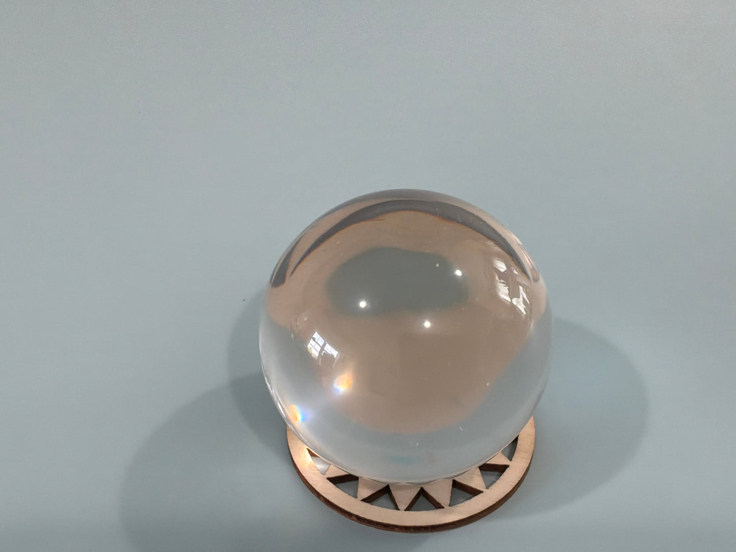 Small Acrylic Resin Clear Gazing Ball | Scrying Ball