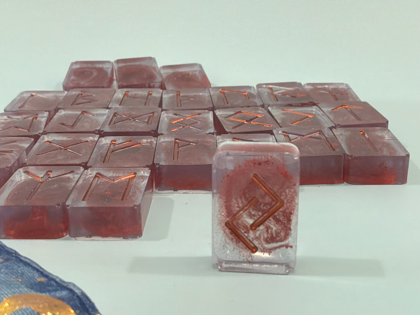 Acrylic Resin Rune Set