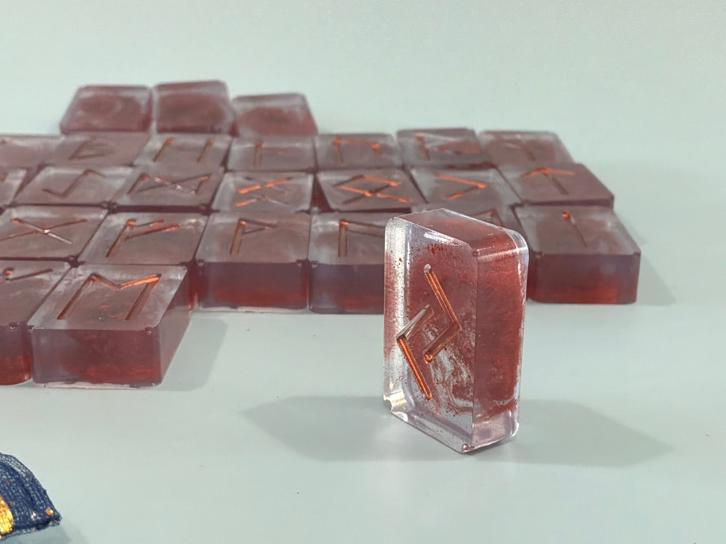 Acrylic Resin Rune Set