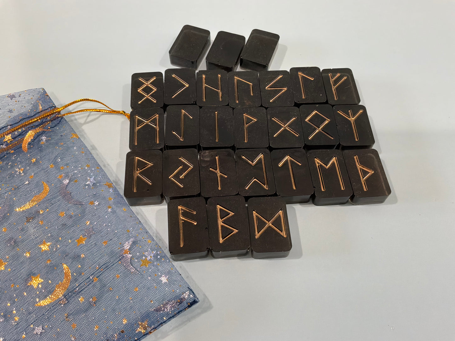 Acrylic Resin Rune Set