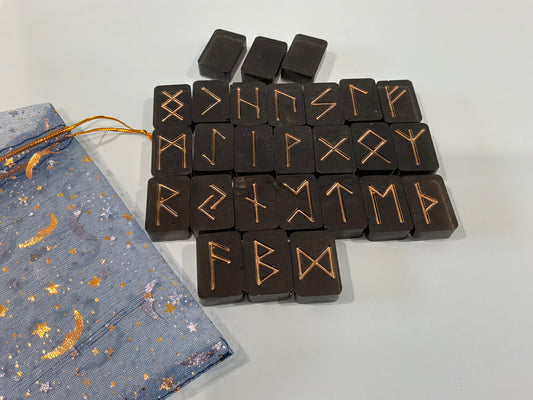 Acrylic Resin Rune Set