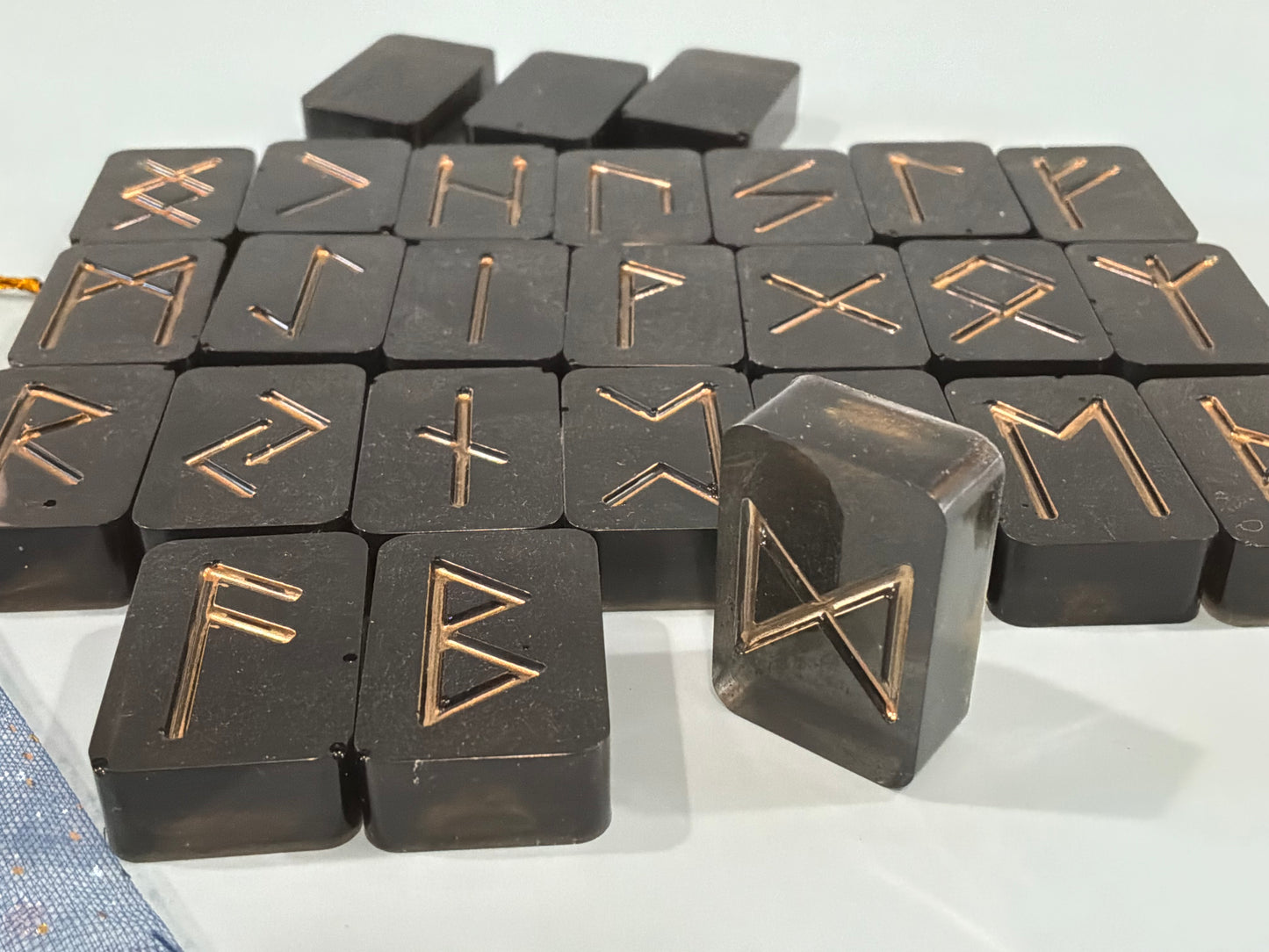 Acrylic Resin Rune Set