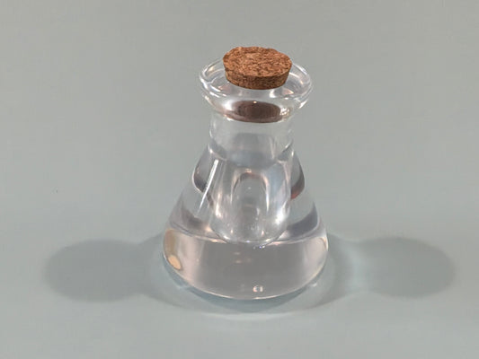 Clear Acrylic Resin Mini Bottle
