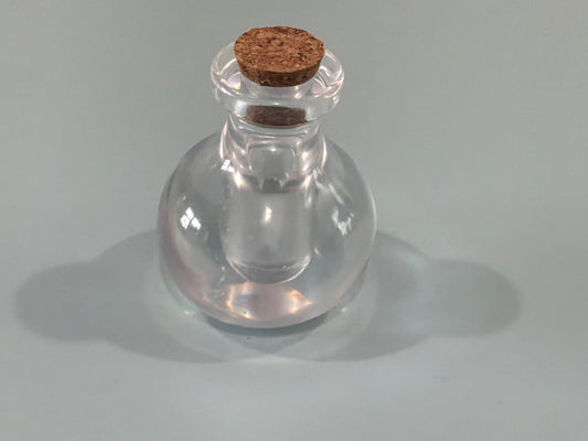 Clear Acrylic Resin Mini Bottle