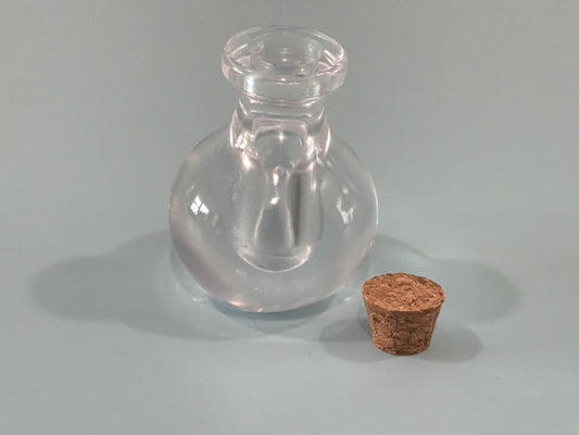 Clear Acrylic Resin Mini Bottle