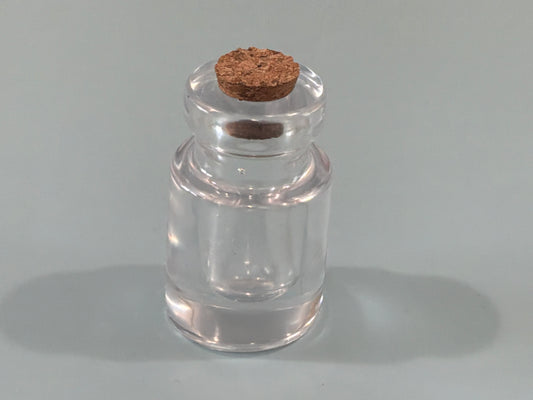 Clear Acrylic Resin Mini Bottle