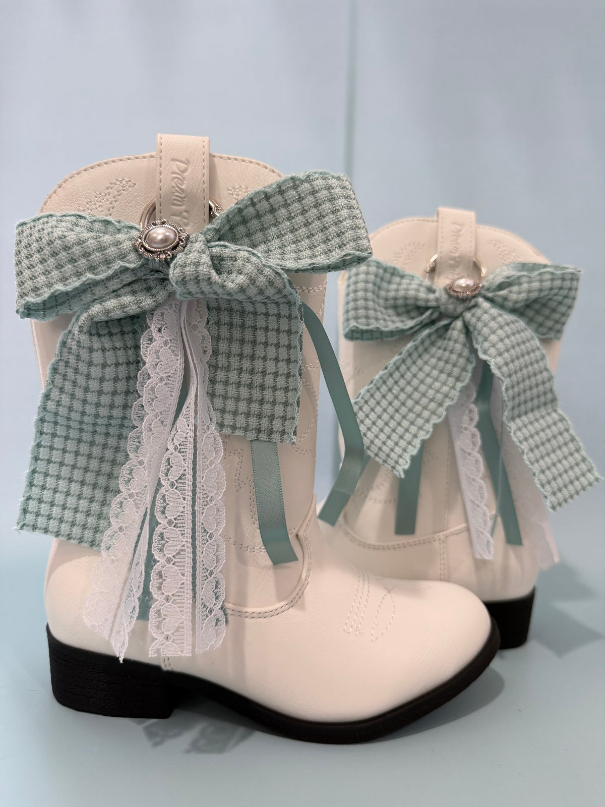 Youth Sized Boot Bows, Rodeo Festival Concert Wear, Western Boot Accessory