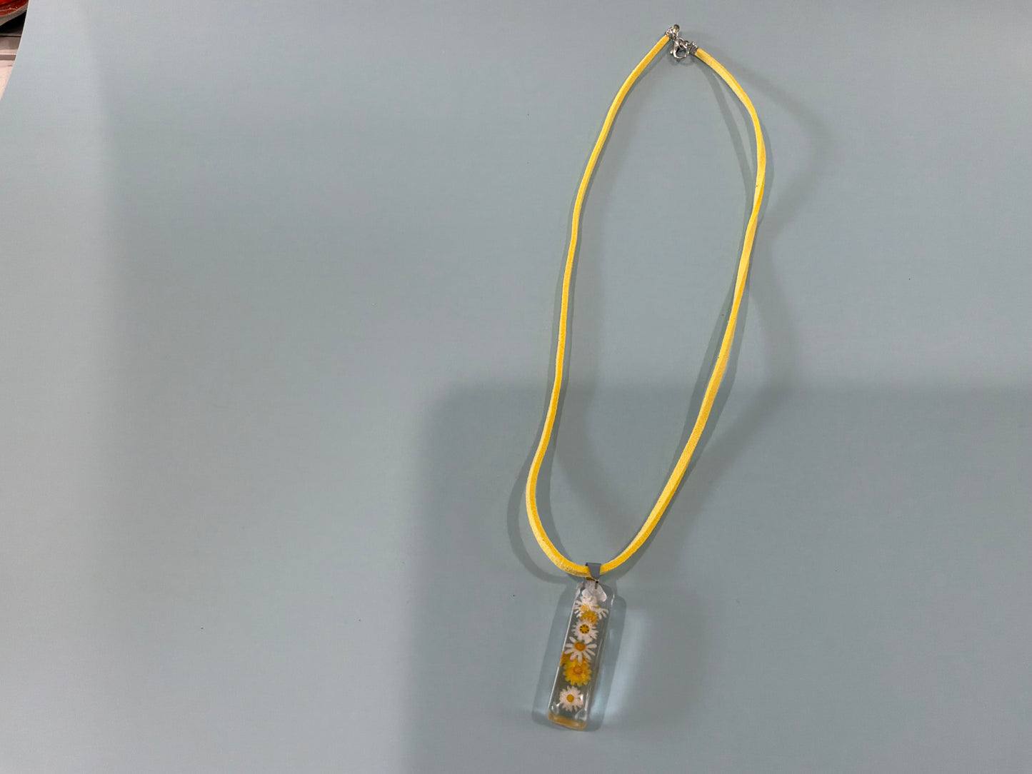 Acrylic Resin Floral Necklace