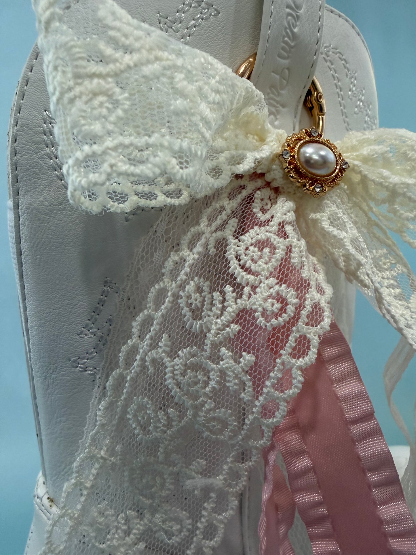Youth Sized Boot Bows, Flower Girl, Rodeo Festival Concert Wear, Western Boot Accessory