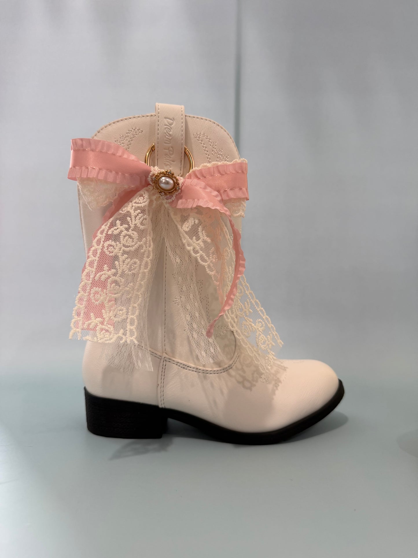 Youth Sized Boot Bows, Flower Girl, Rodeo Festival Concert Wear, Western Boot Accessory