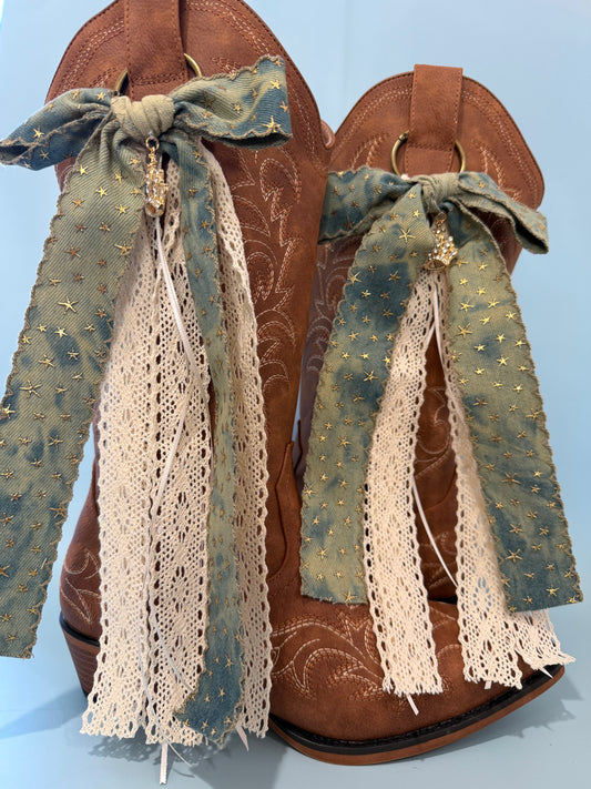 Boot Bows, Festival Concert Wear, Western Boot Accessory