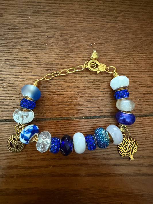 Beaded Charm Bracelet