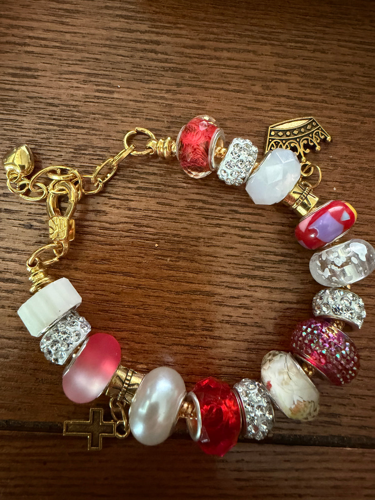 Beaded Charm Bracelet