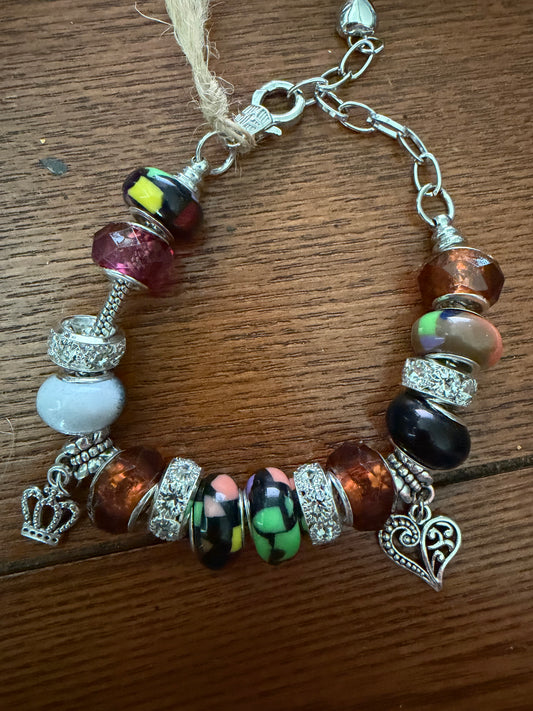 Beaded Charm Bracelet