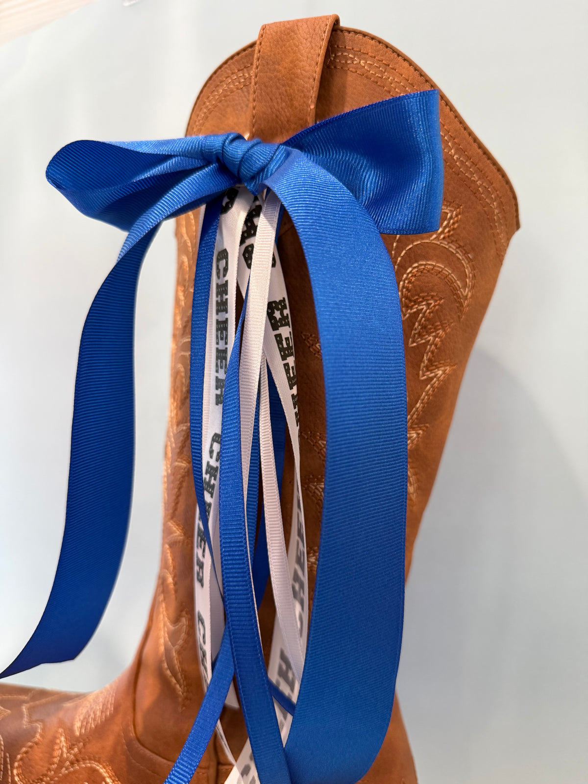 Boot Bows, Cheer Cheerleader Chearleading, School Spirit, Western Boot Accessory