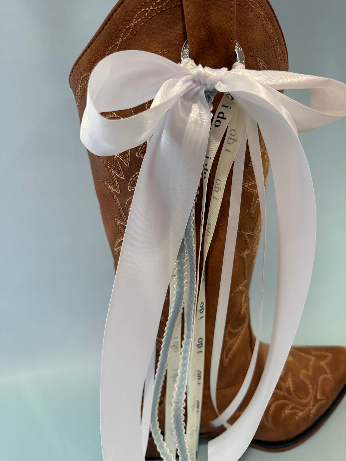 Boot Bows, Country Wedding Boot Ribbons, Western Wear Accessory
